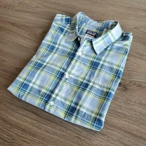 Patagonia Plaid Short Sleeve Button Down Shirt